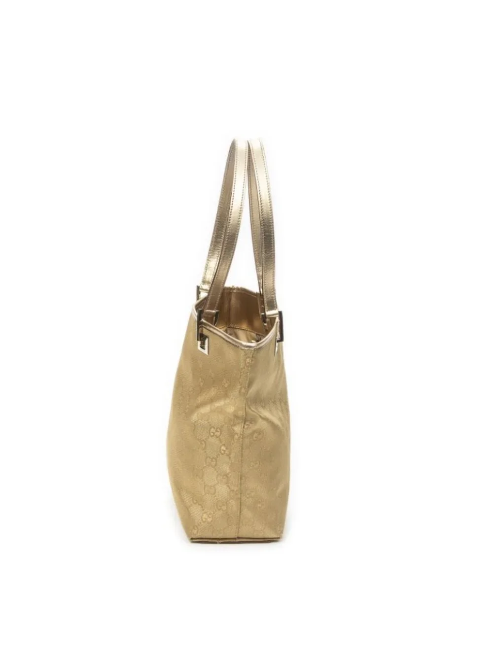 Gucci Small Bucket Tote Blanc GG Canvas